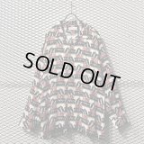 ROYAL FLASH - Art Pattern Open Collar Shirt