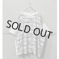 FACETASM - Logo Over Tee (White)