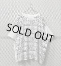 FACETASM - Logo Over Tee (White)