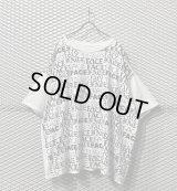 FACETASM - Logo Over Tee (White)