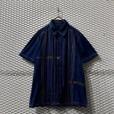 MARITHE + FRANCOIS GIRBAUD - 90's Switching Stripe Shirt