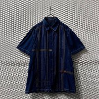MARITHE + FRANCOIS GIRBAUD - 90's Switching Stripe Shirt