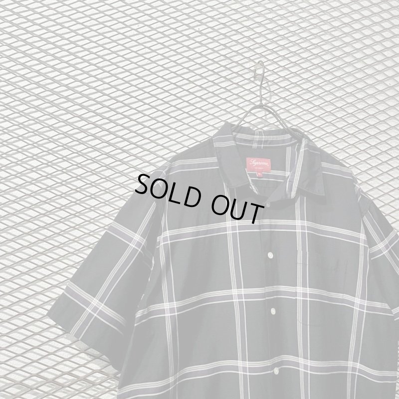 画像2: Supreme - Logo Embroidery Check Shirt