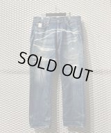 WHIZ LIMITED - "WIRE" Damage & Repair Denim Pants
