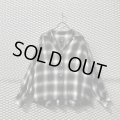 Needles - Ombre Check Open Collar Shirt