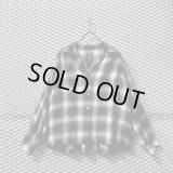 Needles - Ombre Check Open Collar Shirt