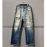 Levi's - 00's "501" Hard Repair Denim Pants