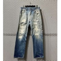 Levi's - 00's "501" Hard Repair Denim Pants