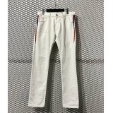 FACETASM - Rib Switching Denim Pants (White)