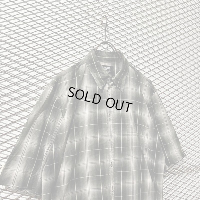 画像2: RUDE GALLERY - Cut-off Ombre Check Shirt