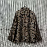 Used - See-through Python Zip-up Jacket