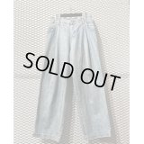 NEON SIGN - 1-Tuck Wide Denim Pants