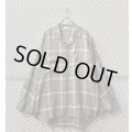 THEE - Check Open Collar Rayon Shirt