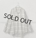 THEE - Check Open Collar Rayon Shirt