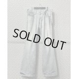 TORNADO MART - Lame Flare Denim Pants