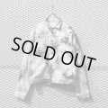 M - Bleach Denim Jacket (White)
