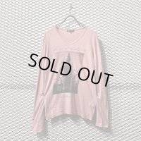 MICHEL KLEIN - Photo L/S Tee (Pink)