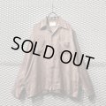 NEON SIGN - "△" Rayon Open Collar Shirt