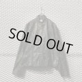 Used - Python Pattern Fake Leather Jacket (Khaki)