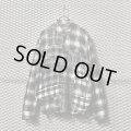 NEIGHBORHOOD - Ombre Check Patchwork Crinkled Shirt