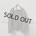 DIESEL - Leather Switching Nylon Military Jacket