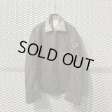 DIESEL - Leather Switching Nylon Military Jacket
