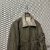 画像2: DIESEL - Leather Switching Nylon Military Jacket (2)