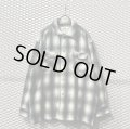 WAGE SCALE - Ombre Check Over Shirt Jacket (LL)