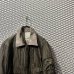 画像4: DIESEL - Leather Switching Nylon Military Jacket