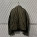 画像5: DIESEL - Leather Switching Nylon Military Jacket
