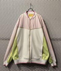 SWAGGER - Striped Switching Super Over Blouson (XXL)