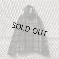 SILAS - Checked Hooded Flannel Shirt