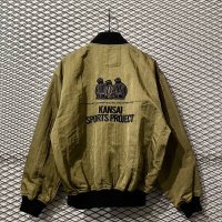 KANSAI SPORTS - 90's Embroidery Bomber Jacket