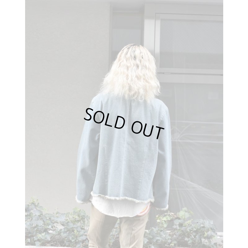 画像9: CHICO'S DESIGN  - Embroidery Denim China Jacket