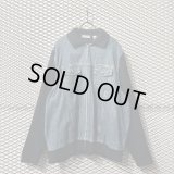 marsh landing - 90's Denim Switching Knit Jacket