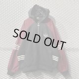 adidas - 90's Different Material Switching Zip-up Hooded Jacket