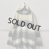 Natural - Border Knit Hoodie