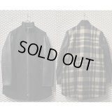 UPCOUNTRY - Different Material Switching Zip-up Long Jacket