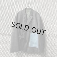 Y.O.N - Wrap Design Tailored Jacket