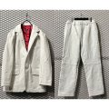 Franco Collezloni - Embossed Sheep Leather 3B Tailored Setup (White)