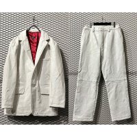 Franco Collezloni - Embossed Sheep Leather 3B Tailored Setup (White)