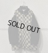 ZEPLA - Panel Switching Fleece Long Jacket
