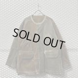 Mili Mili - Switching Nocollar Corduroy Jacket