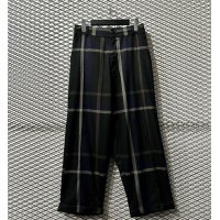 Used - Pen Check Easy Pants