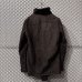 画像6: EMPORIO ARMANI - Calf Leather Highneck Long Jacket