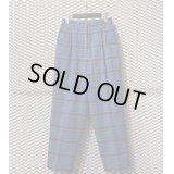 Christian Dior - 90's Ombre Check Wide Slacks