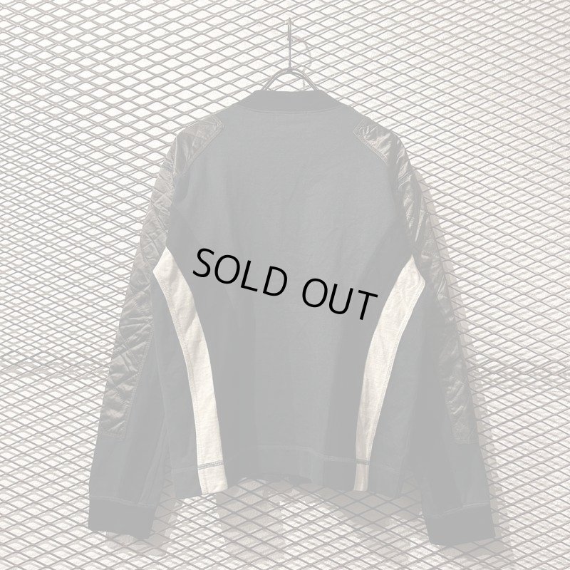 画像6: ISSEY MIYAKE - 90's Different Material Switching Zip-up Blouson