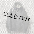 UNDER COVER - Leather Switching Hooded Jacket