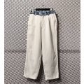 MAISON SPECIAL - Denim Switching Corduroy Pants