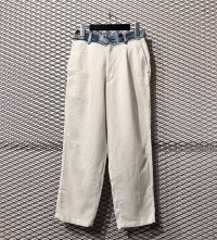 MAISON SPECIAL - Denim Switching Corduroy Pants